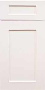 Ice White Shaker Door