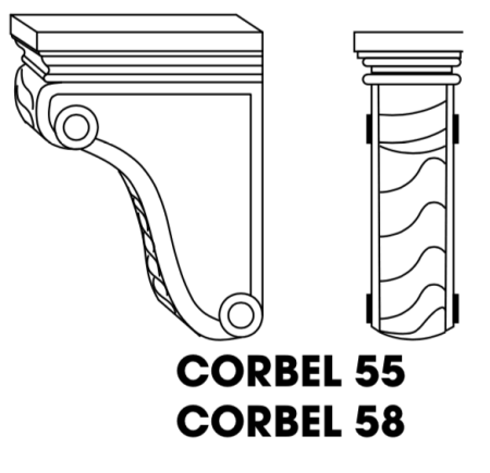 Pepper Shaker Corbel 58, Large