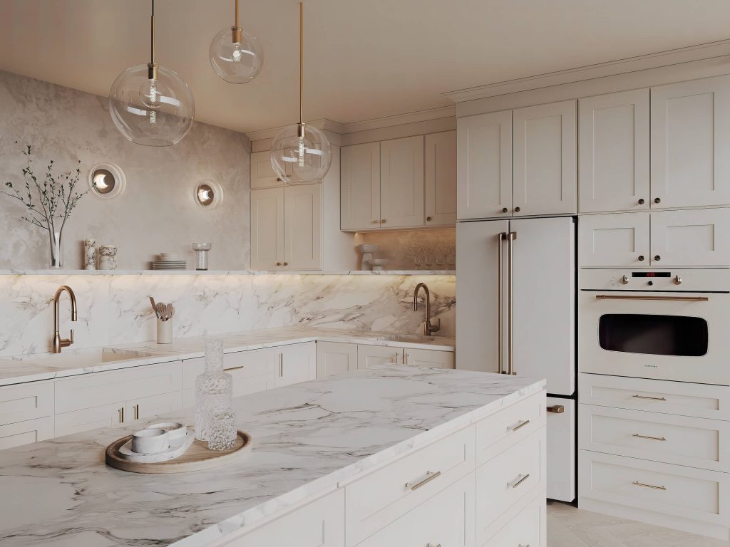 Champagne Shaker Batten Molding